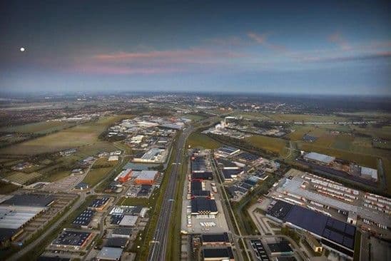 Luchtfoto industrie