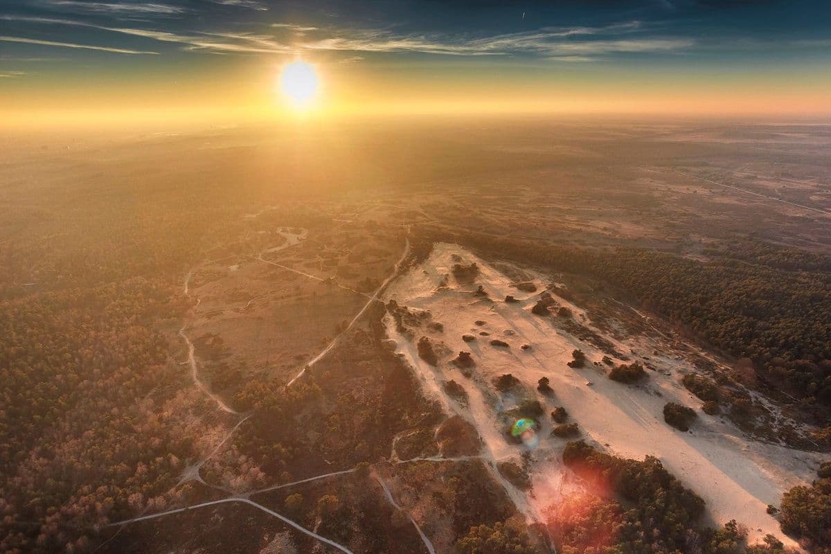 luchtfoto veluwe