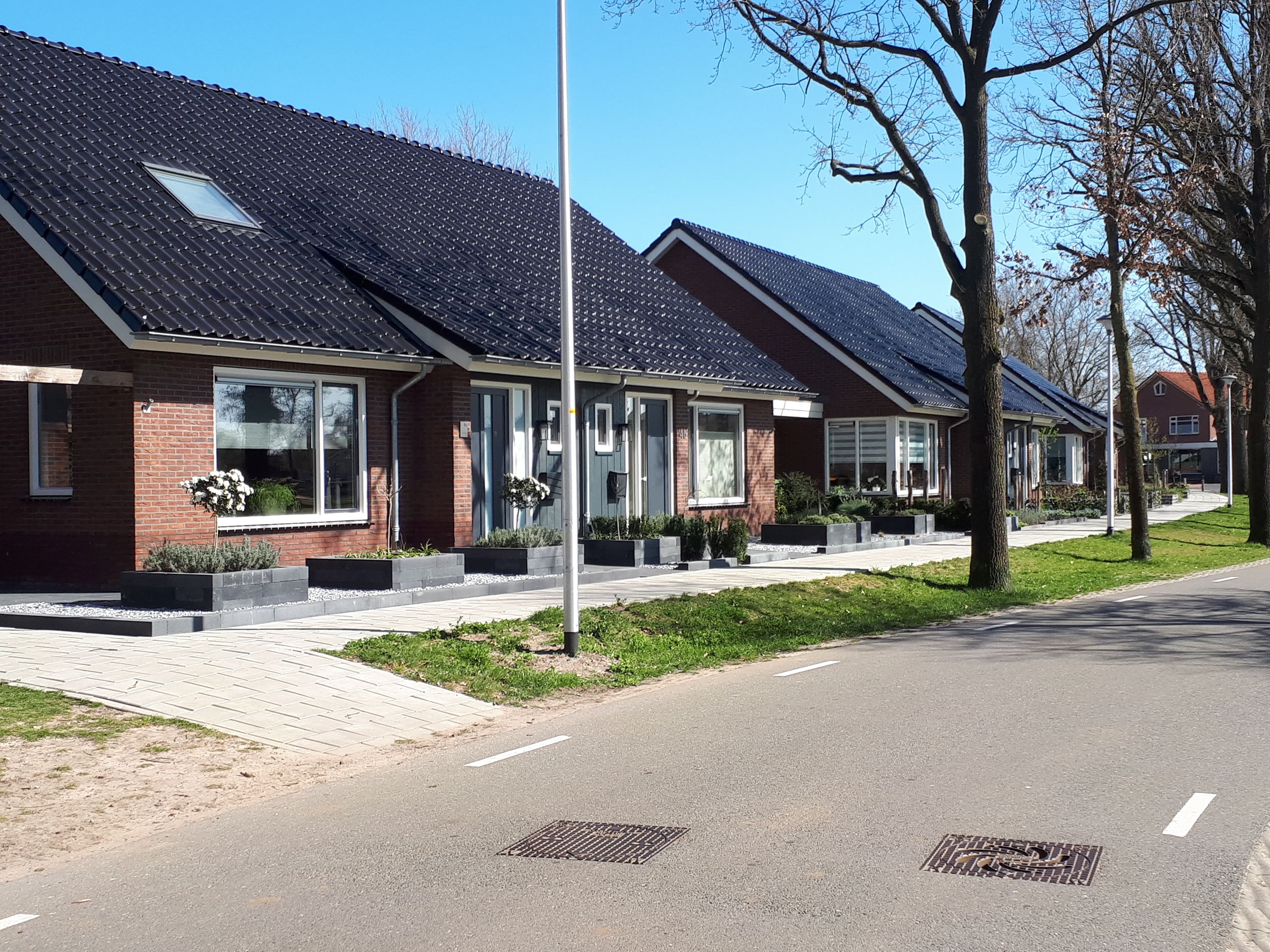 huizen in het nieuwe Jena